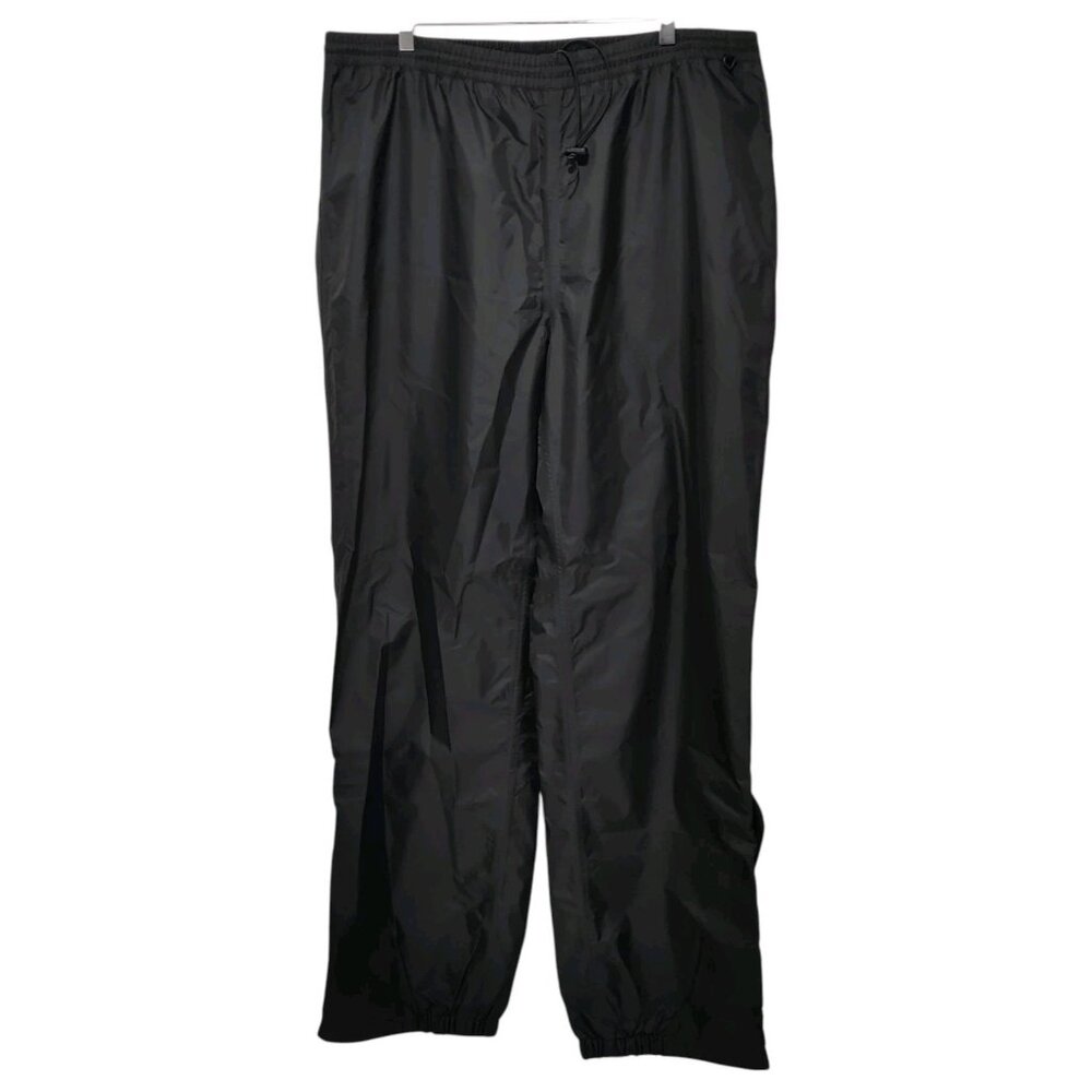 Redington Packable Rain Black Pants 100% Nylon Men's Size XXL